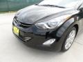 2012 Black Noir Pearl Hyundai Elantra Limited  photo #10