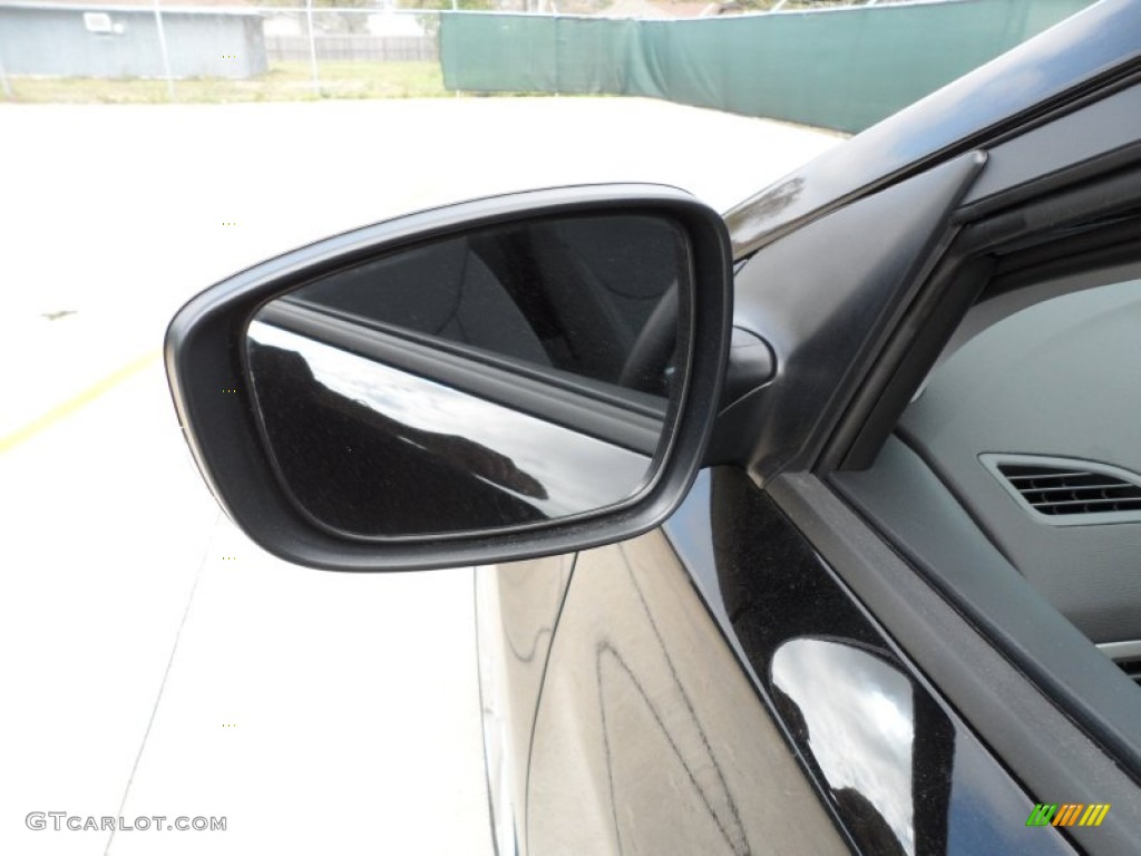 2012 Elantra Limited - Black Noir Pearl / Gray photo #13