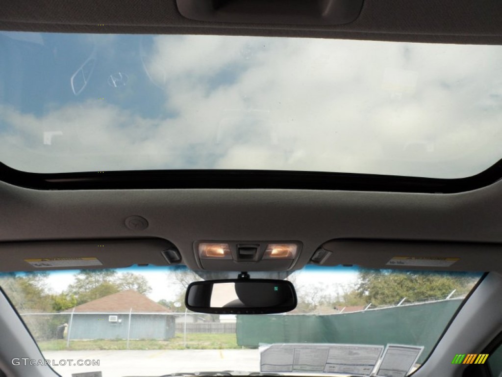 2012 Elantra Limited - Black Noir Pearl / Gray photo #26