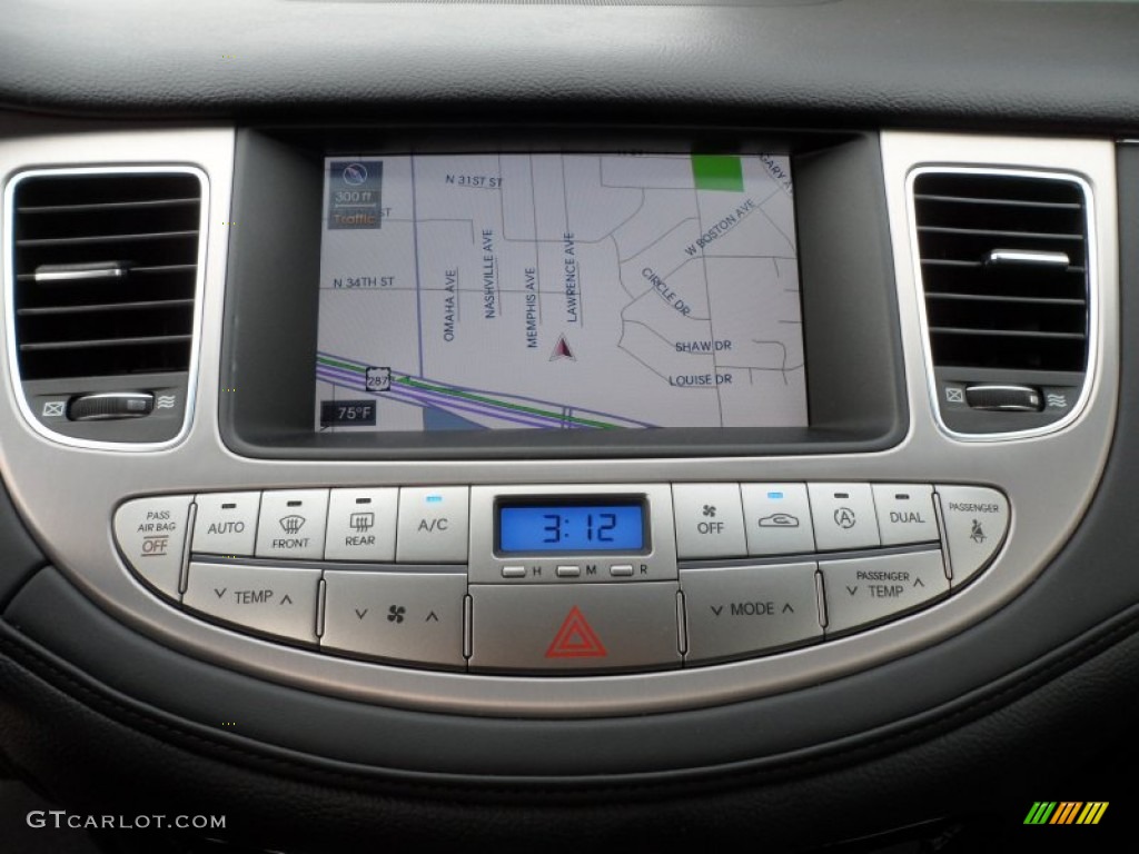 2012 Hyundai Genesis 5.0 Sedan Navigation Photos