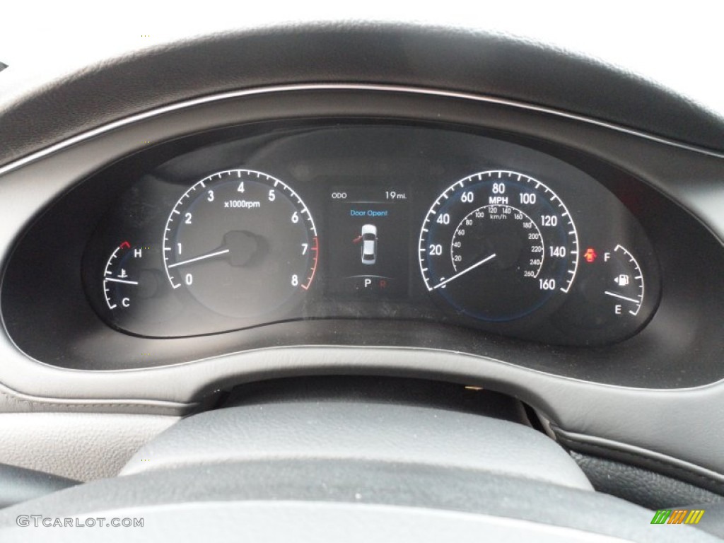 2012 Hyundai Genesis 5.0 Sedan Gauges Photo #61425793