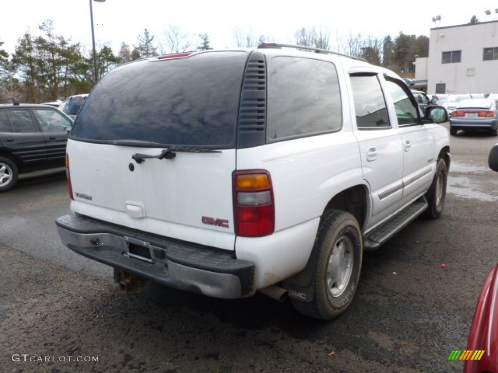 2003 Yukon SLE 4x4 - Summit White / Neutral/Shale photo #2