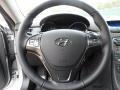 Black Leather Steering Wheel Photo for 2012 Hyundai Genesis Coupe #61426108