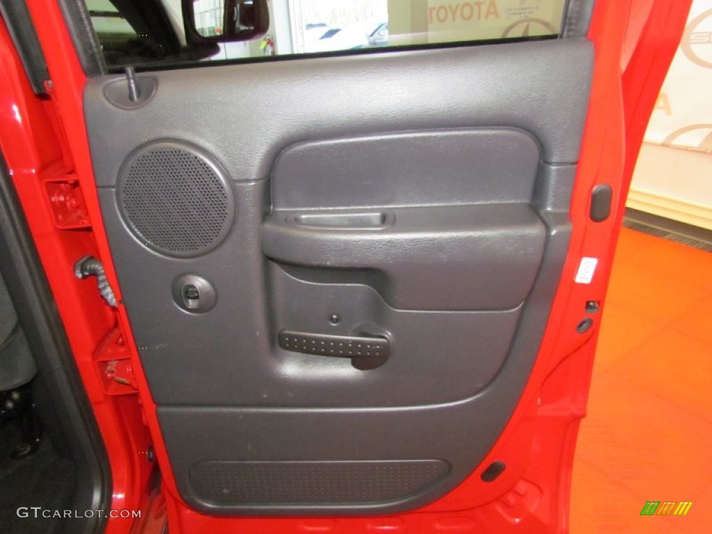 2003 Ram 1500 SLT Quad Cab - Flame Red / Dark Slate Gray photo #20