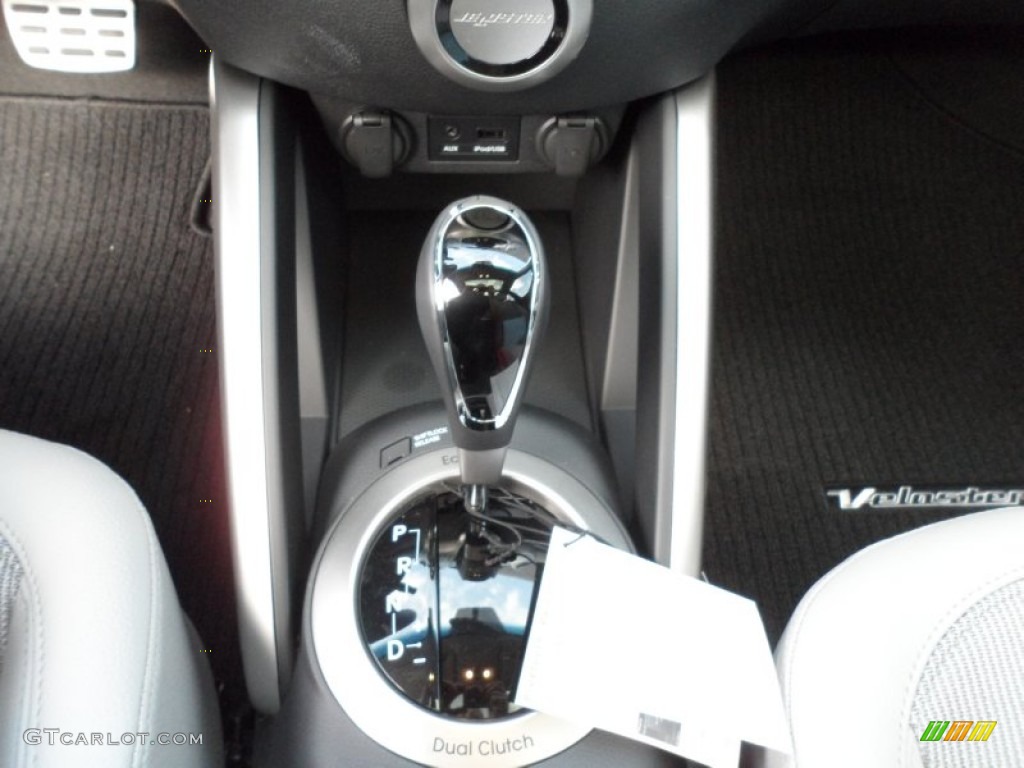 2012 Veloster  - Ultra Black / Gray photo #31