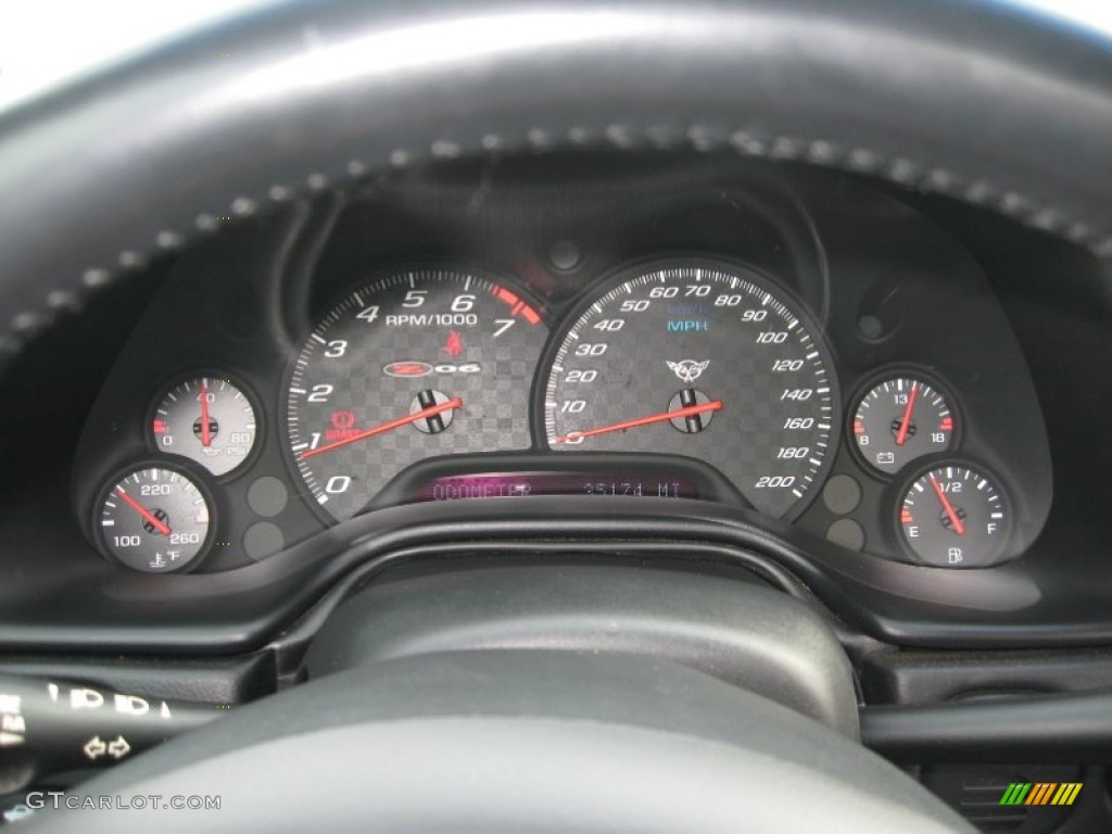 2003 Chevrolet Corvette Z06 Gauges Photo #61426750