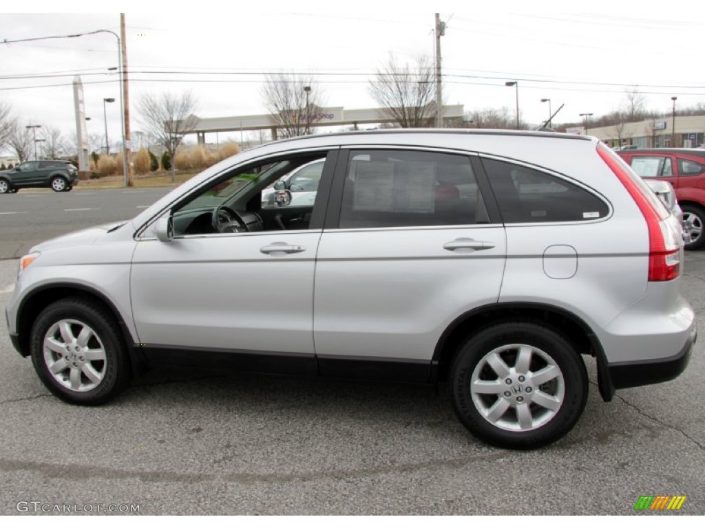 2009 CR-V EX-L 4WD - Alabaster Silver Metallic / Gray photo #11