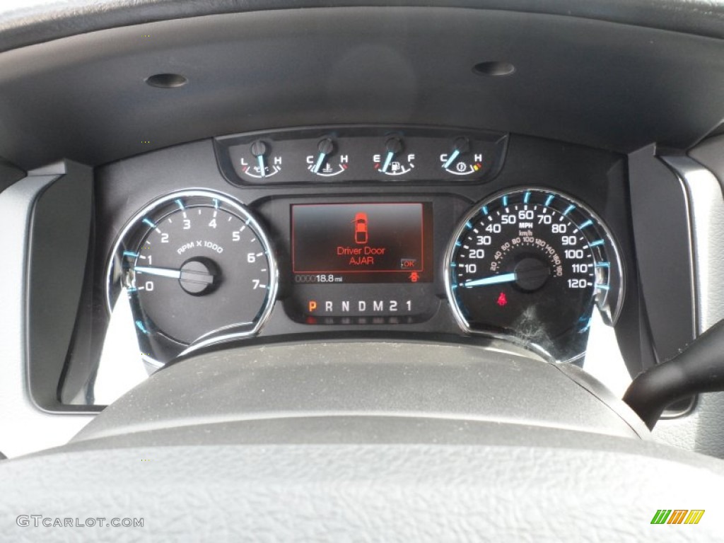 2012 Ford F150 XLT SuperCrew Gauges Photo #61427666