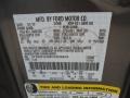 UJ: Sterling Gray Metallic 2012 Ford F150 XLT SuperCrew Color Code