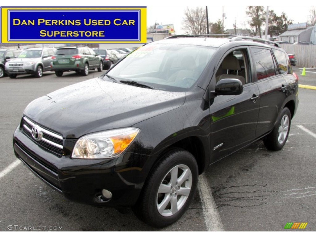 2006 RAV4 Limited 4WD - Black / Ash photo #1