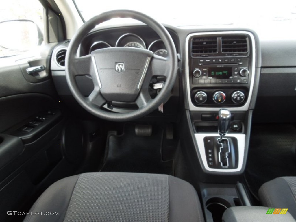 2010 Dodge Caliber SXT Dark Slate Gray Dashboard Photo #61428736