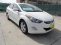 2012 Shimmering White Hyundai Elantra GLS  photo #1