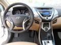 2012 Shimmering White Hyundai Elantra GLS  photo #25