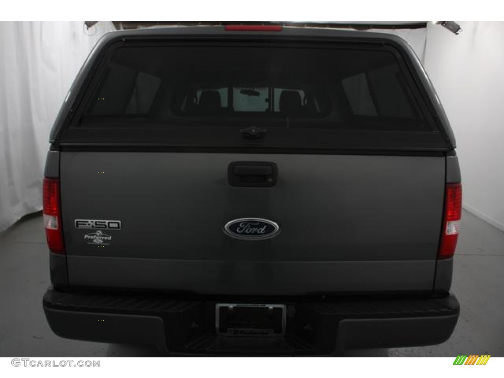 2005 F150 FX4 SuperCab 4x4 - Dark Shadow Grey Metallic / Black photo #5