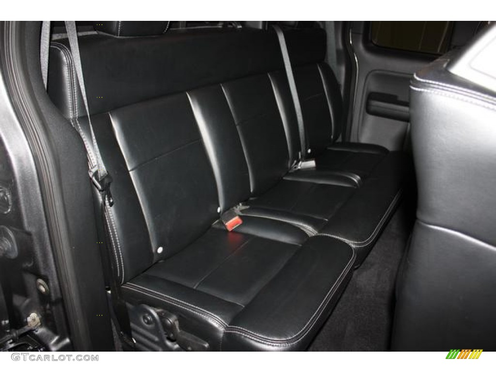 2005 F150 FX4 SuperCab 4x4 - Dark Shadow Grey Metallic / Black photo #15