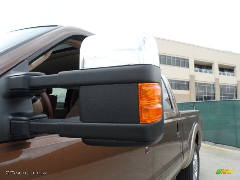 2012 F250 Super Duty King Ranch Crew Cab 4x4 - Golden Bronze Metallic / Chaparral Leather photo #15