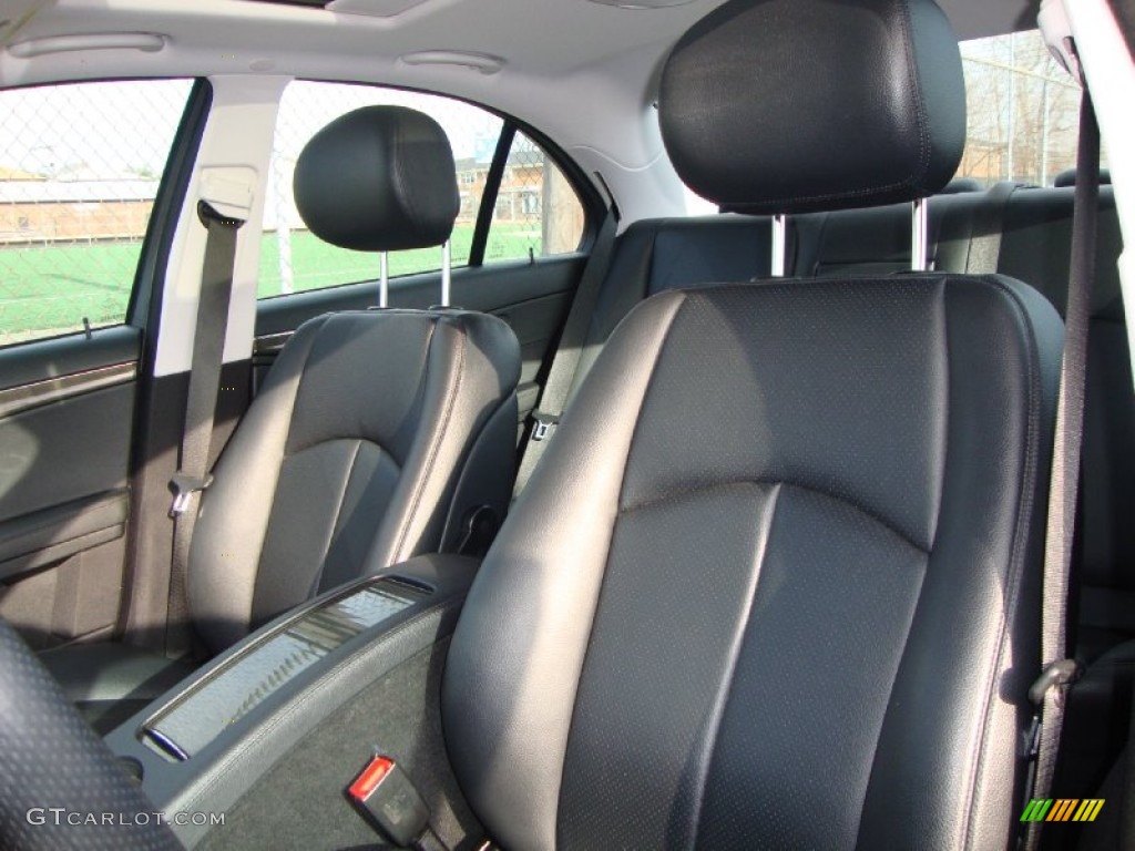 2009 E 350 4Matic Sedan - Sienna Black Metallic / Black photo #9