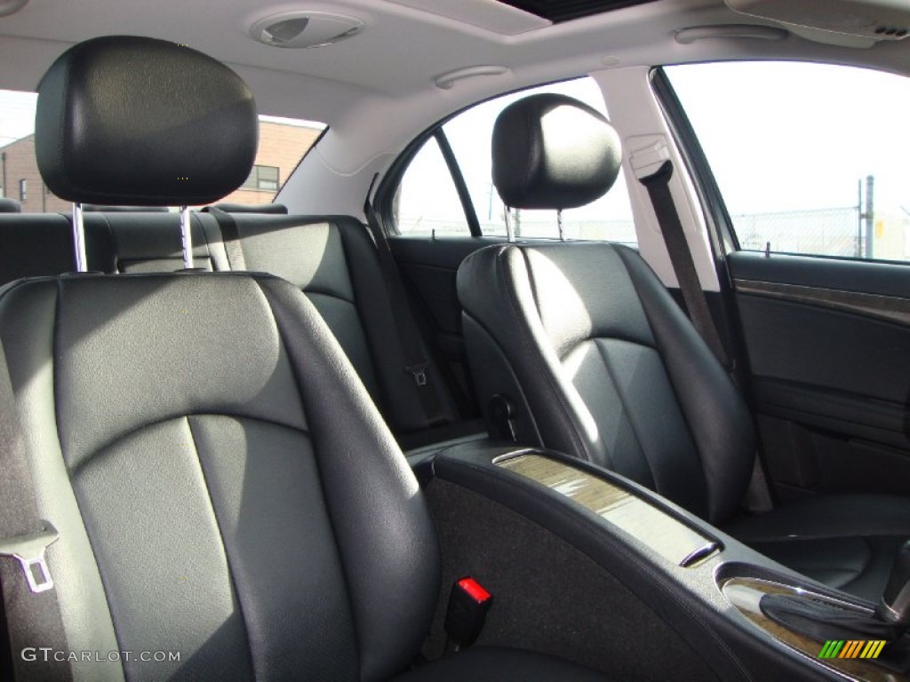 2009 E 350 4Matic Sedan - Sienna Black Metallic / Black photo #11