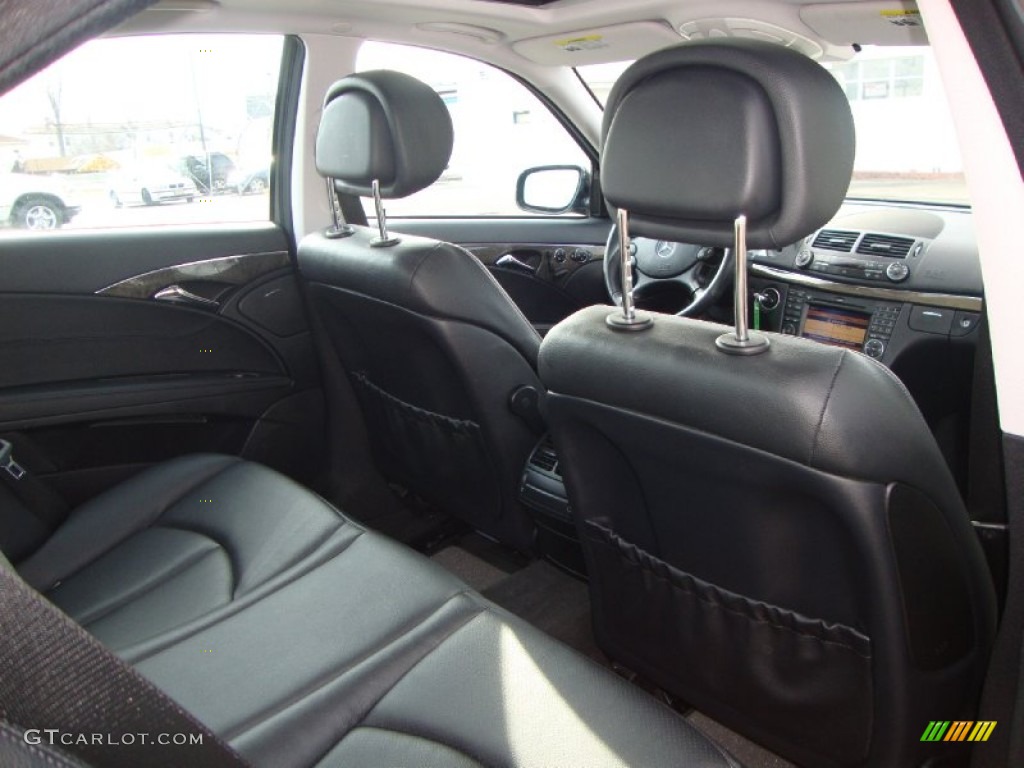 2009 E 350 4Matic Sedan - Sienna Black Metallic / Black photo #12