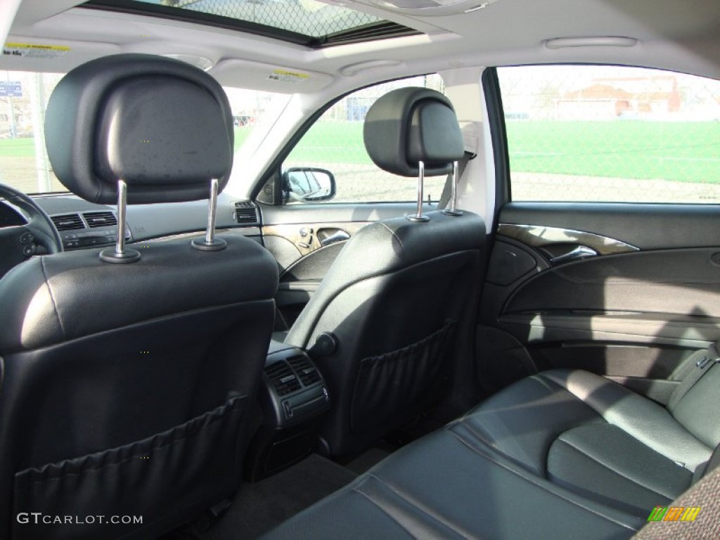 2009 E 350 4Matic Sedan - Sienna Black Metallic / Black photo #14