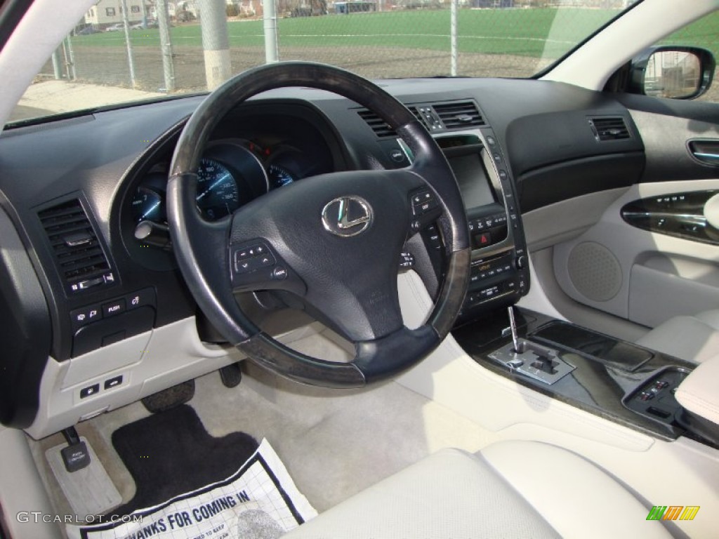 2009 GS 350 AWD - Smokey Granite Gray Mica / Light Gray photo #7