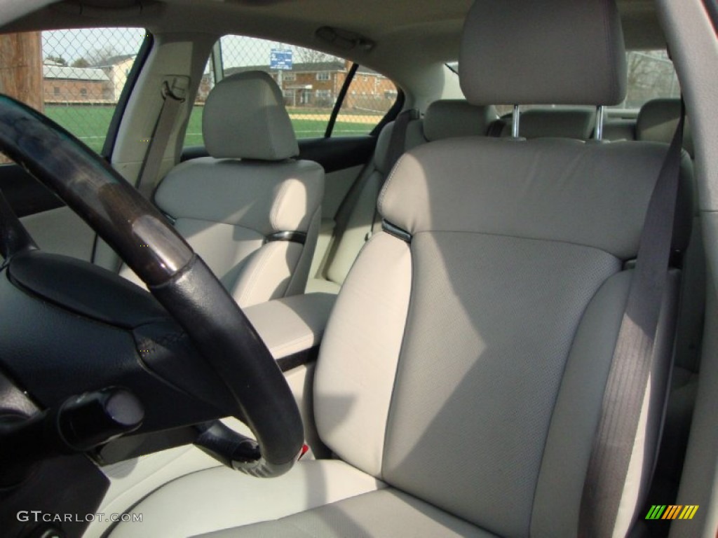 2009 GS 350 AWD - Smokey Granite Gray Mica / Light Gray photo #8