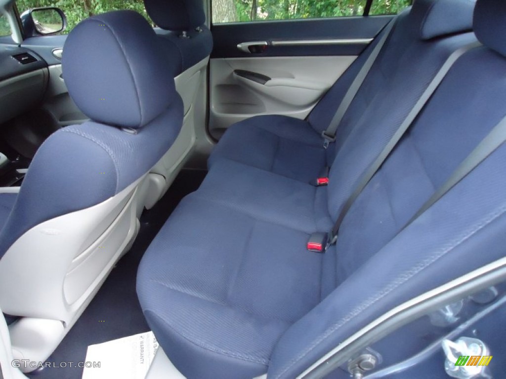 Blue Interior 2009 Honda Civic Hybrid Sedan Photo #61432327