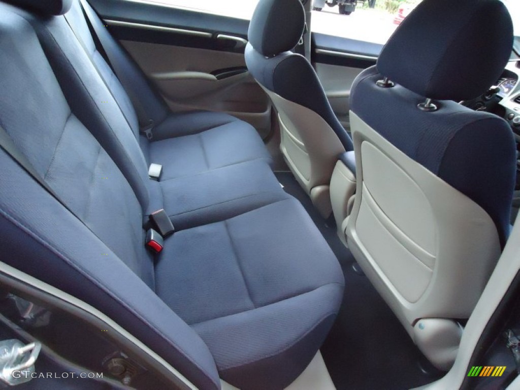 Blue Interior 2009 Honda Civic Hybrid Sedan Photo #61432339