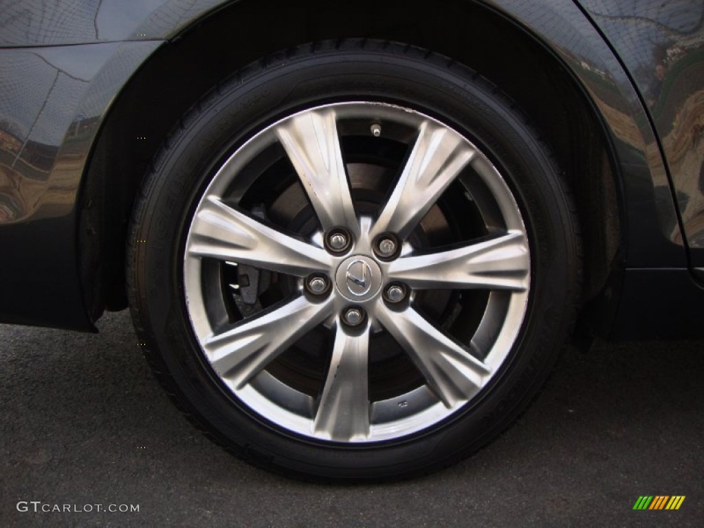 2009 GS 350 AWD - Smokey Granite Gray Mica / Light Gray photo #34