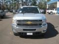 2012 Silver Ice Metallic Chevrolet Silverado 2500HD LTZ Crew Cab 4x4  photo #8