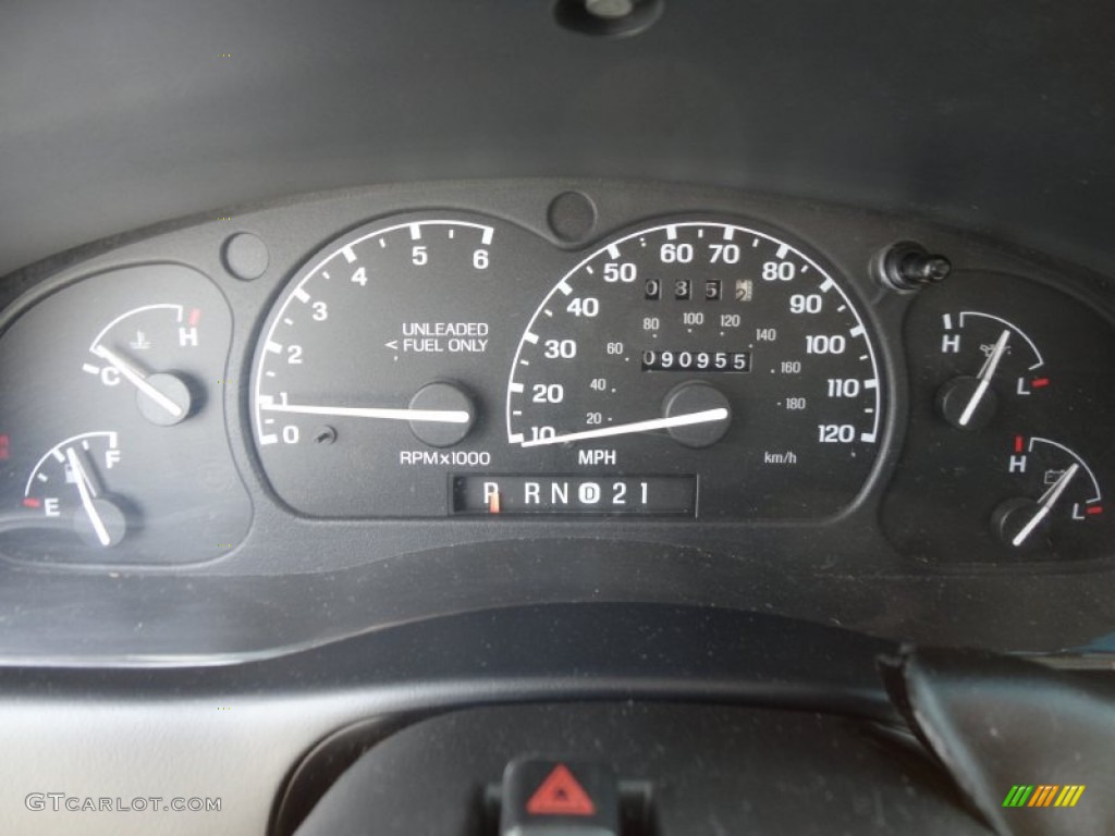 1996 Ford Ranger XLT SuperCab 4x4 Gauges Photos