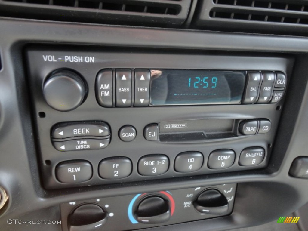 1996 Ford Ranger XLT SuperCab 4x4 Controls Photo #61435627