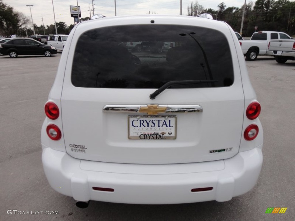 2011 HHR LT - Arctic Ice White / Gray photo #8