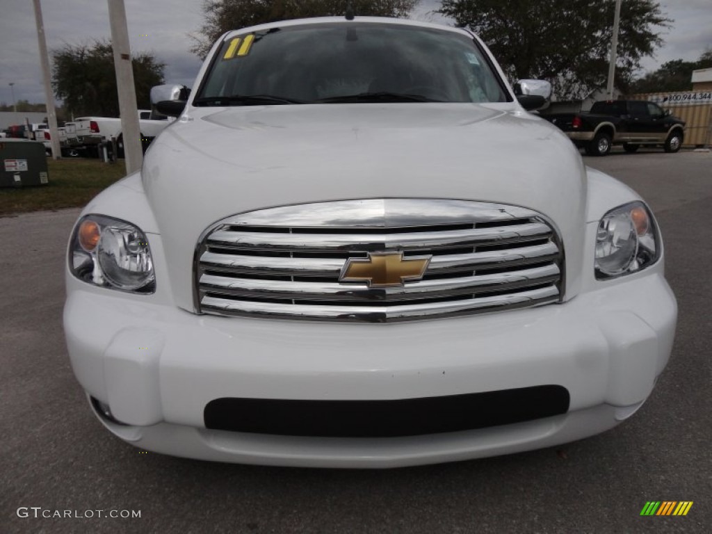 2011 HHR LT - Arctic Ice White / Gray photo #14