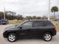 2011 Brilliant Black Crystal Pearl Jeep Compass 2.4 Latitude 4x4  photo #2