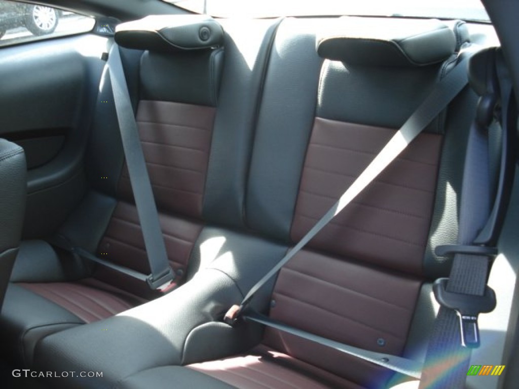 2012 Ford Mustang GT Premium Coupe Rear Seat Photo #61437816