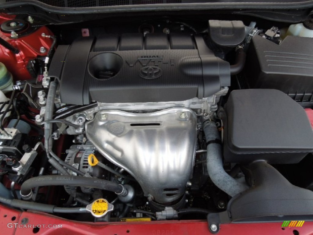 2010 Camry SE - Barcelona Red Metallic / Dark Charcoal photo #25