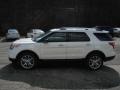 2012 White Platinum Tri-Coat Ford Explorer XLT 4WD  photo #5