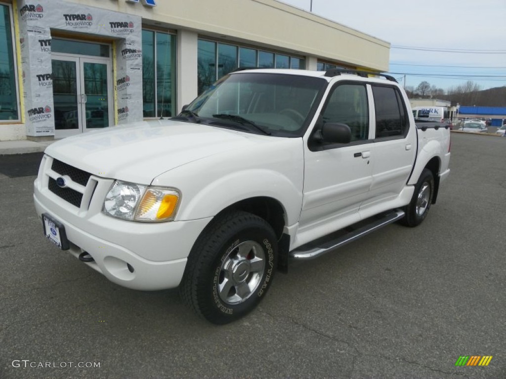 2005 Explorer Sport Trac Adrenalin 4x4 - Oxford White / Medium Dark Flint photo #2