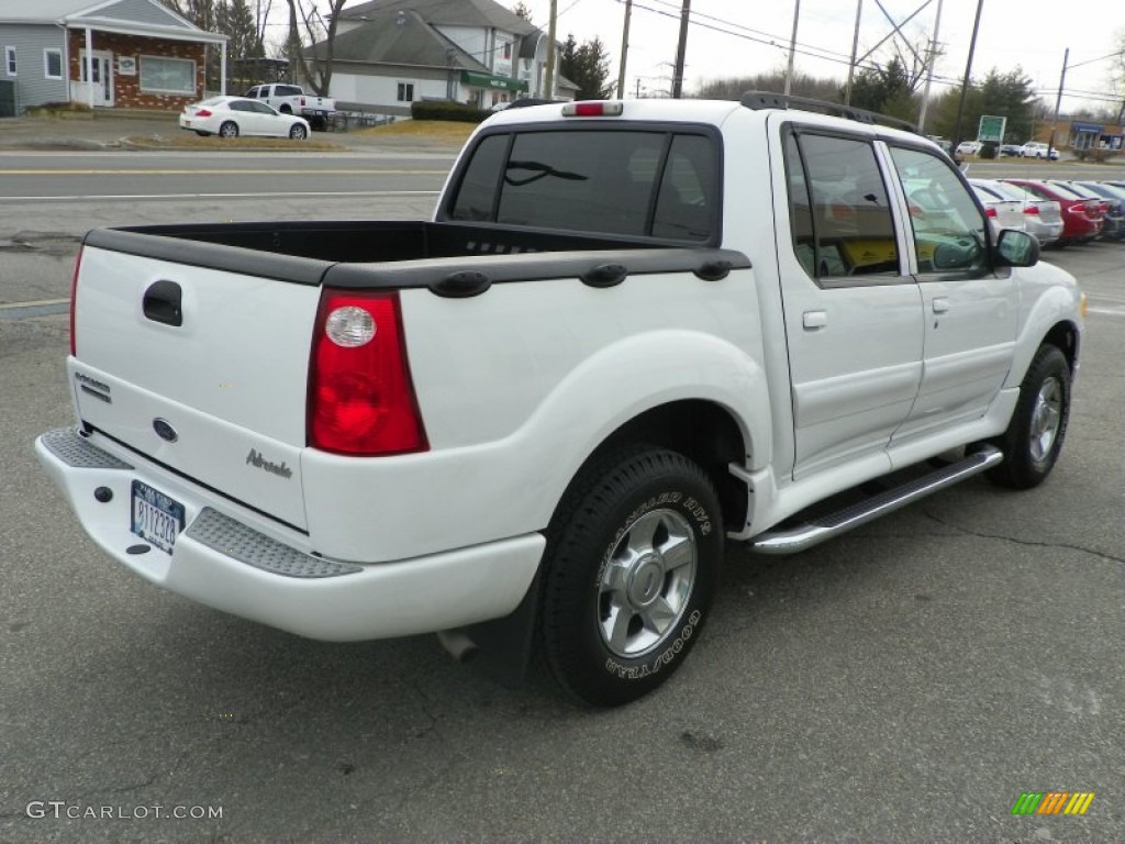 2005 Explorer Sport Trac Adrenalin 4x4 - Oxford White / Medium Dark Flint photo #4