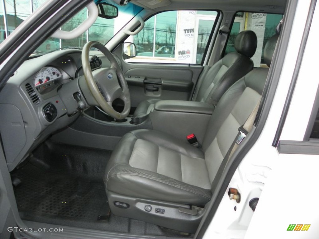 2005 Explorer Sport Trac Adrenalin 4x4 - Oxford White / Medium Dark Flint photo #5