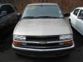 2000 Light Pewter Metallic Chevrolet S10 LS Extended Cab 4x4  photo #2