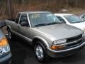 2000 Light Pewter Metallic Chevrolet S10 LS Extended Cab 4x4  photo #3