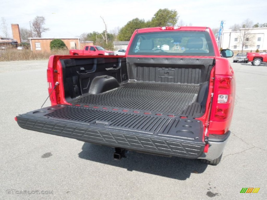 2012 Silverado 1500 LS Regular Cab 4x4 - Victory Red / Dark Titanium photo #15