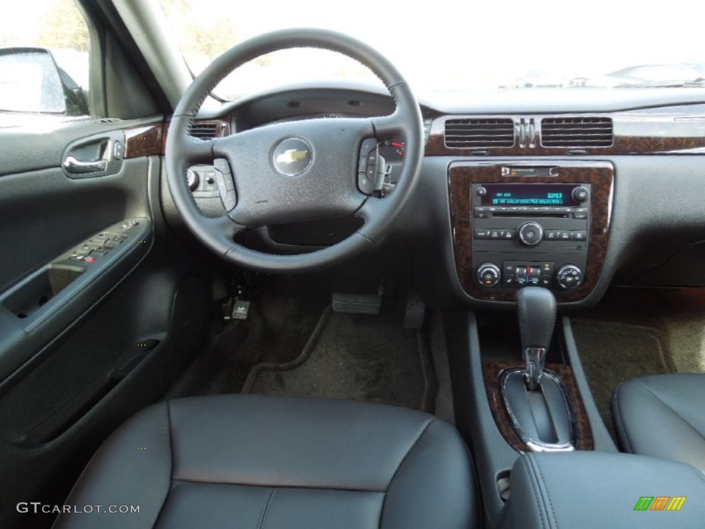2012 Chevrolet Impala LTZ Ebony Dashboard Photo #61438952