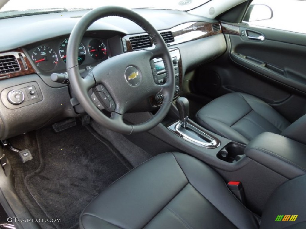 Ebony Interior 2012 Chevrolet Impala LTZ Photo #61439011
