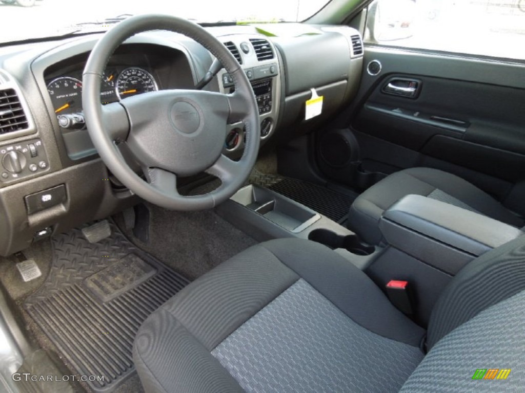 2012 Colorado LT Extended Cab 4x4 - Dark Gray Metallic / Ebony photo #24