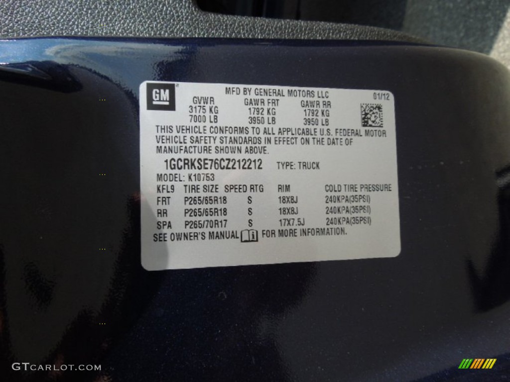 2012 Silverado 1500 LT Extended Cab 4x4 - Imperial Blue Metallic / Ebony photo #6
