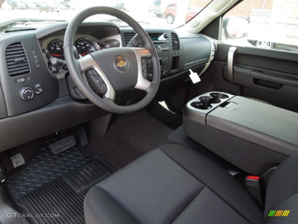 2012 Silverado 1500 LT Extended Cab 4x4 - Imperial Blue Metallic / Ebony photo #25