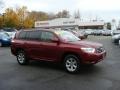 2008 Salsa Red Pearl Toyota Highlander   photo #1